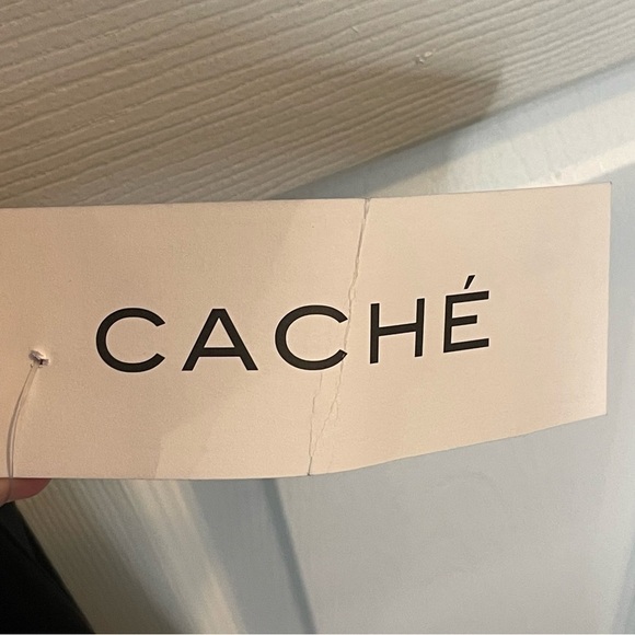 Vintage Cache Black Evening Gown 2 - Picture 10 of 12